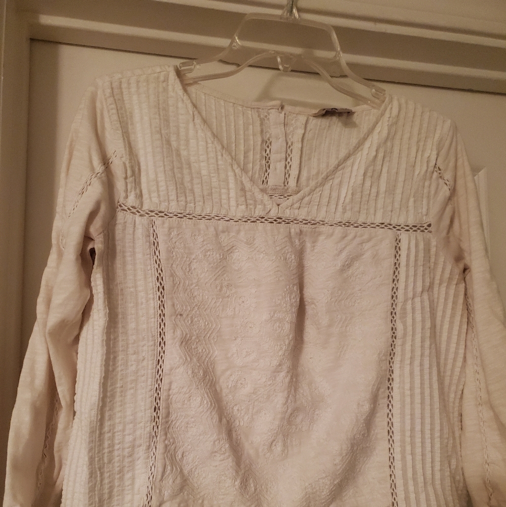 Cream colored, top